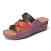 Sandalias de cuña casuales romanas caladas con tiras cruzadas y puntera abierta de talla grande 43 para mujer, Chanclas Cross-border Wish AliExpress 2023