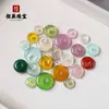 Colgante Hebilla de Paz de Ágata Multicolor Jadeíta Hebilla de Paz de Ágata Blanca Jadeíta Colgante de Jadeíta Joyería DIY