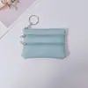 Bolsa para Monedas de Moda para Mujer, Mini Bolso Pequeño Corto con Cremallera para Llaves, Billetera Pequeña Simple, Monedero Compacto para Monedas, Cartera