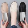 2025 Novos Sapatos Baixos Confortáveis para o Dia a Dia Versátil para Idosos e Meia-Idade, Mocassins, Sapatos de Mãe, Sapatos Preguiçosos Slip-On