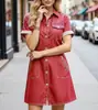 2026 Cruzamento Primavera e Verão Saia Jeans de Comprimento Médio Aliexpress Saia Evasê de Manga Curta Wish Amazon Saia Cardigã Multicor Multitamanho