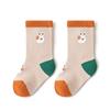 Calcetines para Bebé 2026 Otoño Nuevos Animales de Dibujos Animados Borde Suelto Calcetines de Caña Media Lindos Calcetines para Niños y Niñas Calcetines para Niños