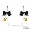 Pajarita Clip Dorado para Pezón Productos para Mujeres Herramienta Sexual Sm Coqueteo Clip Vaginal Castigo Clip para Pezón de Seno Tapón Anal para Pezón