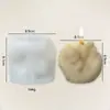 Molde de Silicona Ángel con Concha