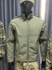 Jaqueta Softshell 511 Forrada em Lã, à Prova de Frio e à Prova d'Água, Casaco Camuflado Masculino, Tático Outdoor, Quente, com Capuz e à Prova de Vento