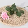 Flor Artificial Rosa Molhada Cantinho Hidratante Rosa Toque de Rosa Flor de Seda Artificial Decoração de Casa Adereços de Casamento Fabricante Atacado
