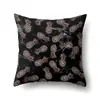 Funda de almohada de poliéster Decoración de coche Funda de almohada impresa para el hogar Funda de cojín de cintura Cojín de coche Funda de cojín de mesita de noche QTA37