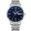 Reloj Suizo Nuevo para Hombre Resistente al Agua Luminoso de Cuarzo Transmisión en Vivo Dropshipping