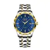 LIGE/Lige nuevo reloj de pulsera de moda para hombre, multifuncional, impermeable, con calendario luminoso, reloj deportivo para estudiante