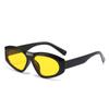 Gafas de sol ovaladas de moda casual de tendencia 2024 para viajes, fiestas y paseos, para hombres y mujeres.