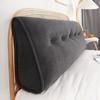 Cojín Triangular Simple Desmontable y Lavable para Mesita de Noche Transfronterizo Cojín para Cama de Dormitorio Cojín de Respaldo para Cintura Tatami Trasero Bolsa Suave