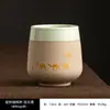 Taza de café árabe, taza de aroma de cerámica rústica, taza pequeña para té para compartir hecha a mano con camello de Oriente Medio, taza de mano, directo de fábrica