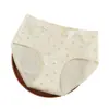 Ropa Interior de Algodón Puro Floral Antibacteriano para Mujer 10A Cintura Media Entrepierna Extendida Cómodos y Transpirables Calzones para Mujer Venta al por Mayor