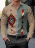 Camisa de Moda para Hombre Nueva Transfronteriza Talla Grande Estampado Digital 3D, Exclusivamente para Vendedores Independientes de Amazon, Disponible para Dropshipping