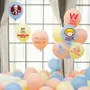 Macaron globo logo impresión código QR patrón apertura engrosada publicidad forma de corazón impresión personalizada