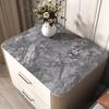 Alfombrilla Imitación Mármol para Mesita de Noche de Dormitorio Tela Cubierta Impermeable Alfombrilla Aislante Anti-Rayaduras No Lavable Resistente al Desgaste Alfombrilla Protectora de Escritorio