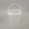 Suministros del Fabricante 1000ml 2000ml Bolsa de Mensajero Barril Cuadrado Transparente Caja de Almacenamiento de Plástico Barril Sellado para Polvo Blanqueador Barril para Liofilización