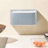 2332 Bote de Basura de Pared para Cocina Estilo Japonés Hogar Inodoro Baño Pared Perforación Libre Sin Tapa