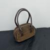 Bolso de mano de gamuza con diseño de nicho de estilo coreano, bolso de hombro retro que combina con todo, bolso de mano pequeño cuadrado