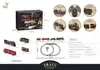 Paquete en Inglés Transfronterizo Set de Vías de Tren de Vapor Retro Tren Eléctrico Simulado Juguetes para Niños de Amazon