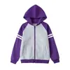 Estudantes do Ensino Médio e Fundamental Primavera e Outono Tops de Uniforme de Beisebol com Capuz Uniformes Escolares Meninos e Meninas Roupas Esportivas Datas Vermelho Azul Marinho Norte e Grande Pertence