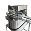 Máquina pequeña de llenado y tapado de bolsas autoportantes para detergente para ropa, jugo, bebida, gelatina y salsa en bolsas