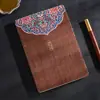 Cuaderno Tejido de Bambú Estilo Chino A5 Grueso Bloc de Notas de Negocios Creativo Tendencia Nacional Retro Corporativo Logo Personalizado