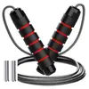Cuerda para saltar de alambre de acero al por mayor ejercicio de fitness entrenamiento con peso cuerda para saltar estudiantes de primaria y secundaria examen de ingreso a la preparatoria cuerda para saltar de velocidad artículos deportivos
