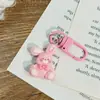 Nuevo Llavero Creativo para Estudiante, Lindo Colgante de Dibujos Animados, Accesorio para Mochila de Niña, Regalo para Mejor Amiga, Animalito Suave y Lindo