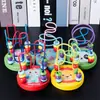 Instrumento Musical de Ocho Tonos para Niños Juego de Anillos de Reloj de Enhebrado de Cuatro Piezas Tablero en Forma de Columna Gusano Retorcido Juguetes Educativos para Bebés Venta al por Mayor