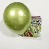 Globo metálico de 10 pulgadas marca Shuai An 1.8g para fiesta de cumpleaños, ceremonia de boda, ceremonia de propuesta, globo de fondo