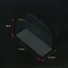 Triângulo Transparente Borda Mu Si Corte Basco de 6 polegadas Bolo de Corte Melaleuca Clipe de Tampa Plástica Impressão