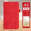 Cuaderno de Tapa Dura A5 con Goma Elástica Exportación Europea y Americana Transfronteriza A6 Cuaderno de Mano Diario Estudiante Venta al por Mayor