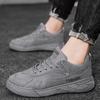 Zapatos de Hombre 2025 Primavera y Otoño Nuevos de Moda Suela Gruesa Ligeros Antideslizantes Versátiles Zapatos Deportivos de Skate Zapatos de Trabajo Modernos Resistentes al Desgaste