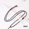 Cordón para Colgante Tejido a Mano de 2 mm Joyería Adorno Dorado Cuerda para Collar Cuerda Ajustable para Colgar en el Cuello Adornos Culturales para Juegos Cuerda para Colgante