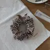 Diadema de Tela con Estampado de Leopardo del Mismo Estilo que una Bloguera Coreana para Mujer, Diadema de Alta Gama, Cuerda para el Cabello, Accesorios para el Cabello, Cabeza de Bola