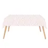 Mantel Desechable Rosa con Lazo Mantel de Fiesta Decoración Grande para Fiestas Artículos de Fiesta Mantel Stock Listo
