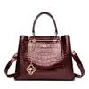 2026 Nuevo Bolso Transfronterizo para Mujer Bolso para Señoras de Mediana Edad Gran Capacidad Temperamento Bolso de Mano para Mujer de Charol