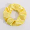 Elástico de Cabelo Elegante e Estiloso Transfronteiriço, Elástico de Cabelo Versátil de Alta Elasticidade, Elástico de Cabelo Simples e de Alta Qualidade em Cetim para Rabo de Cavalo Alto para Mulheres
