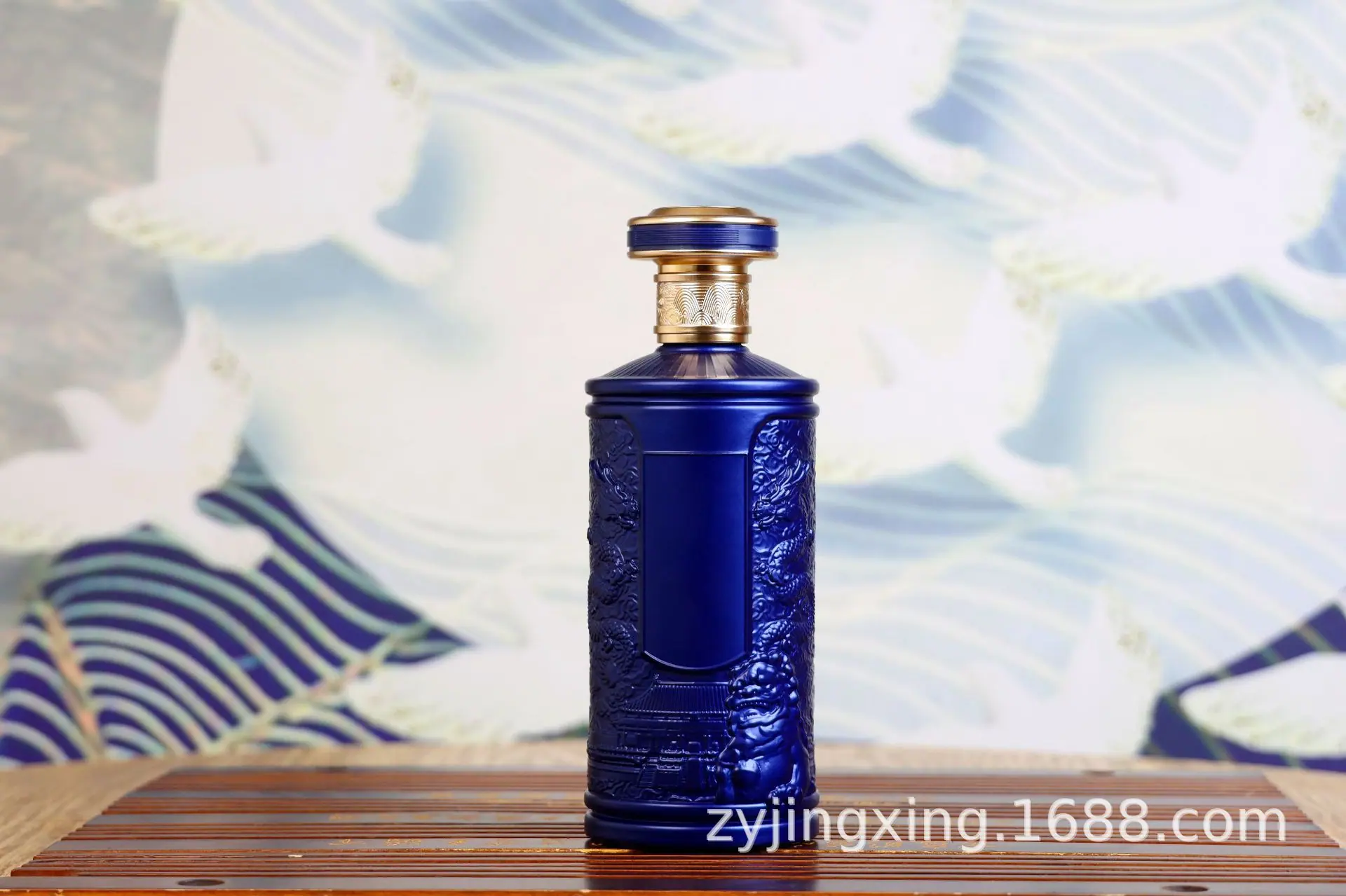 景兴10号蓝色裸瓶