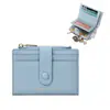 Billetera Corta RFID Anti-Skimming Nueva 2026 para Mujer con Múltiples Ranuras para Tarjetas, Monedero con Cremallera Transfronterizo para Mujer