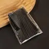 Peine para Pestañas de Color Sólido Pincel de Maquillaje Portátil Cepillo para Cejas Extensiones de Pestañas Cepillo Pequeño para Pestañas Venta al por Mayor Transfronteriza