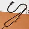 Nueva Cuerda Colgante Retro Nuevo Estilo Chino Tejida a Mano Wenwan Cuerda de Collar Multi-Tesoro Cuerda para Colgar Colgante de Ágata Jade