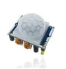 Módulo de Detecção Infravermelha Humana Hc-Sr501 Sonda de Sensor Piroelétrico Placas Vermelha e Azul Opcionais
