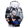 Animação Desenho Animado em Torno de Tokyo Ghoul tokyo ghoul Suéter com Capuz Impressão Digital 3D Suporte para Cabelo
