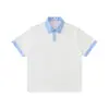 Camisa Polo a Cuadros de Contraste Estilo Americano Falsa de Dos Piezas con Cuello Camisero Camiseta de Manga Corta para Hombres y Mujeres, Tops Versátiles Casuales de Verano para Parejas