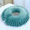 Almohada para cama de belleza, cojín con agujero facial para cama de masaje, almohada con agujero para reposacabezas, suministros para salón de belleza, reposacabezas en forma de U para tratamientos corporales