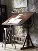 Caballete de Madera para Arte Tablero de Dibujo Escritorio de Diseñador Mesa de Pintura para el Hogar Mesa Sencilla Banco de Trabajo de Estudio de Arte Estudio