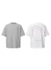 Camiseta Informal de Manga Corta Estilo Retro Americano Nanxia 2026 Primavera/Verano Versátil de Moda Unisex Tendencia Superior