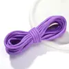 Nuevo Cordón de Colorido Núcleo Envuelto de 5 mm, Color Sólido, Paracord de Nylon Resistente al Desgaste, Correa Tejida a Mano para Colgante de Mochila DIY